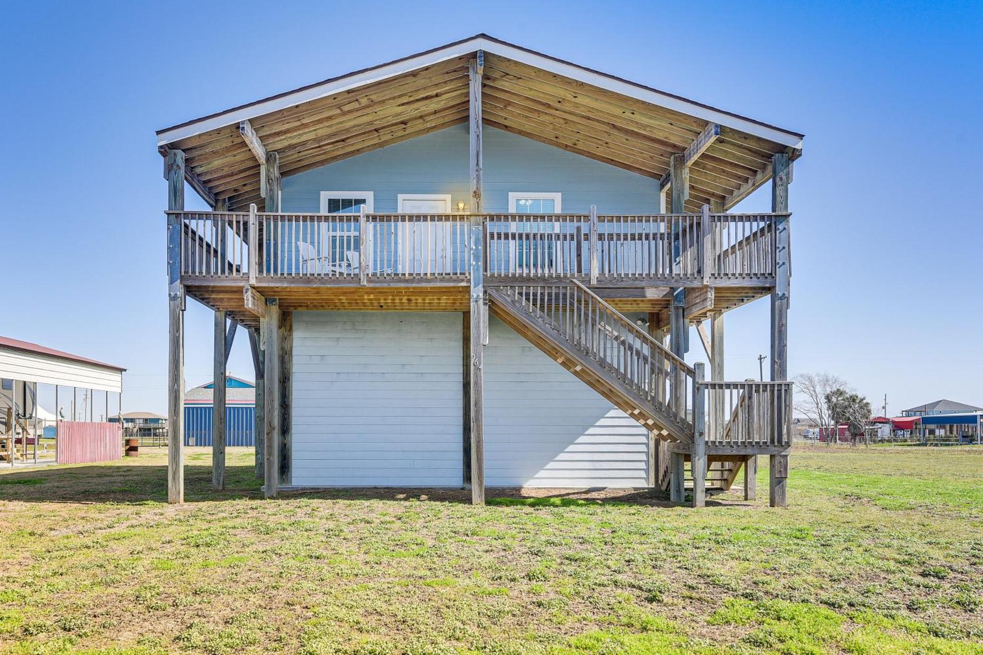 Crystal Beach Home With 2 Grills Walk To Shore! Exterior foto